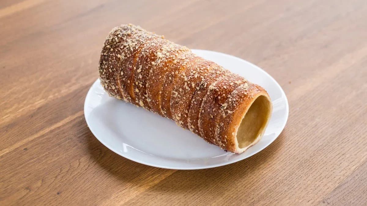 Diós kürtőskalács