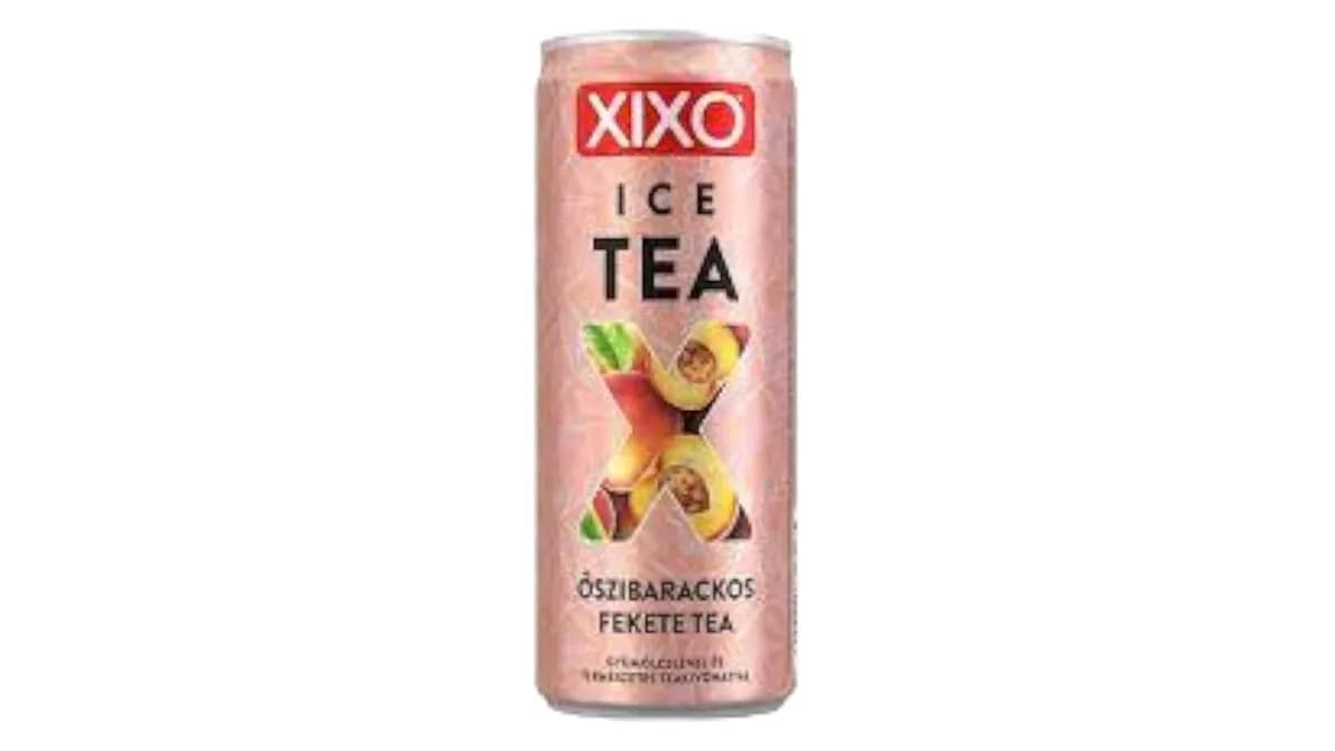 XIXO Ice Tea őszibarackos fekete tea 250 ml