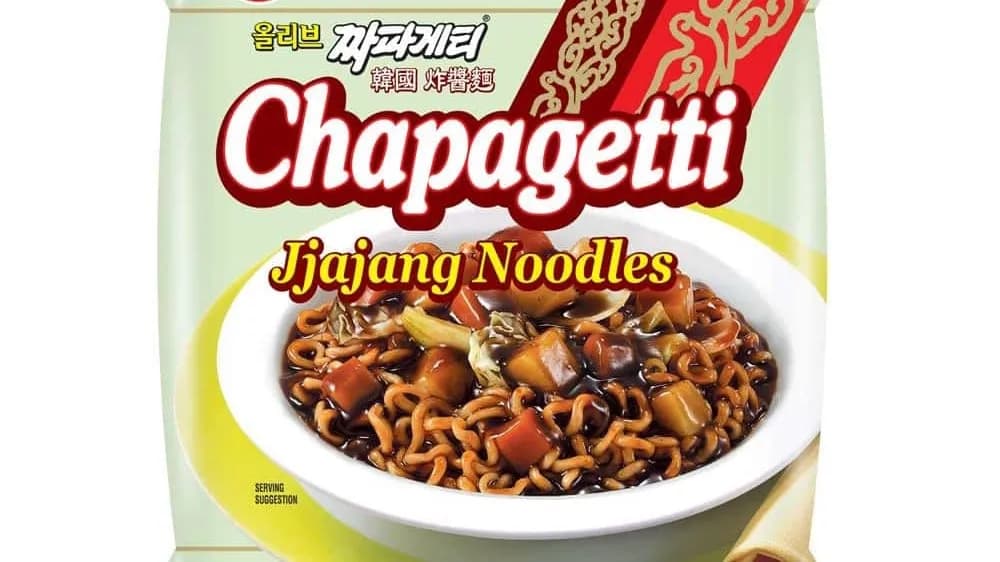 Chapagetti jjajang tészta 农心炸酱面