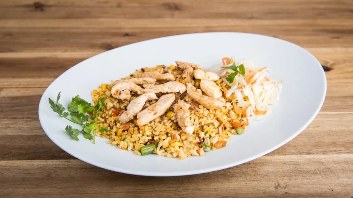 Com rang ga—Pirított rizs csirkével