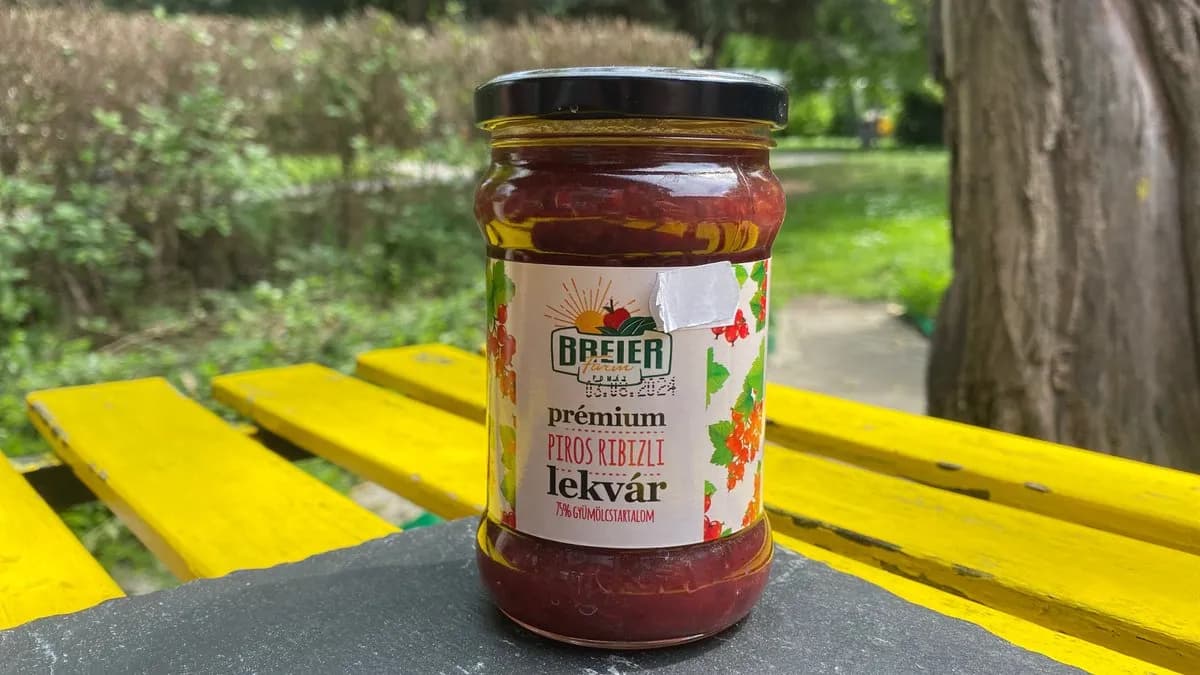 Breier piros ribizli prémium lekvár 330g