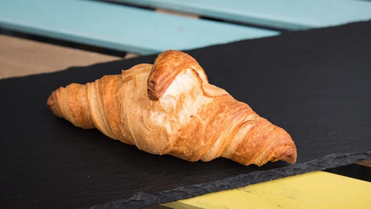 Francia vajas croissant