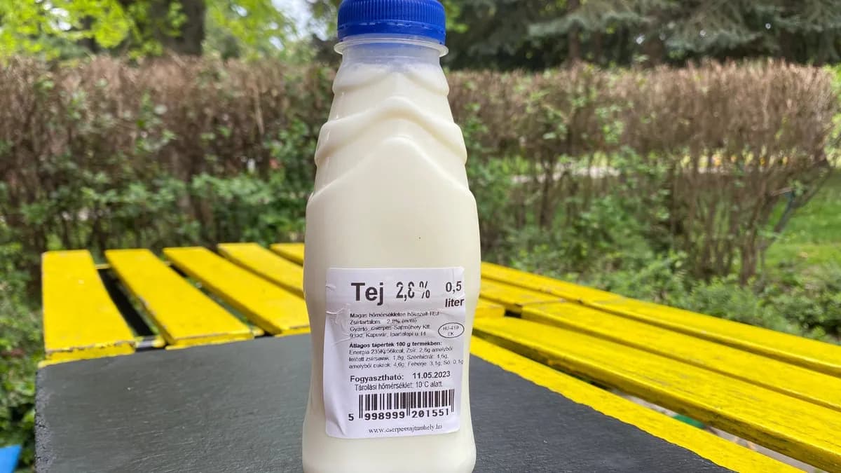 Cserpes tej 0,5L 2,8%