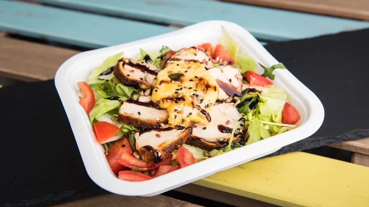 Csirkés házi majonézes saláta