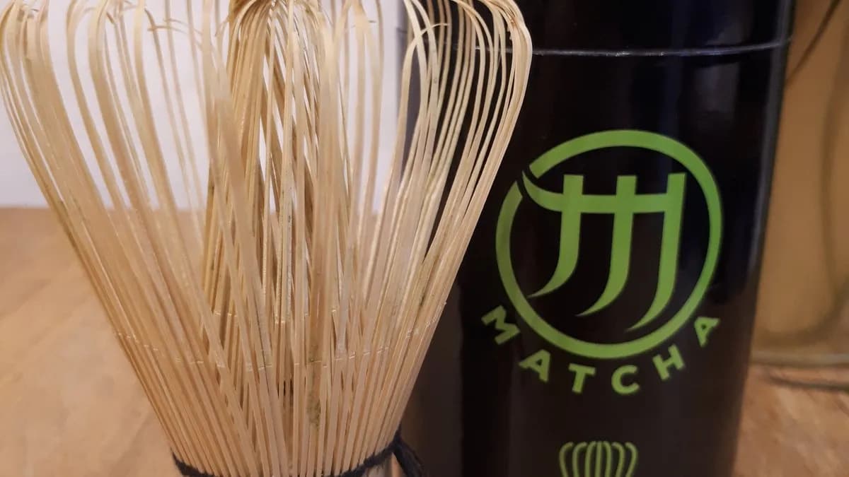 Matcha bambusz teakeverő