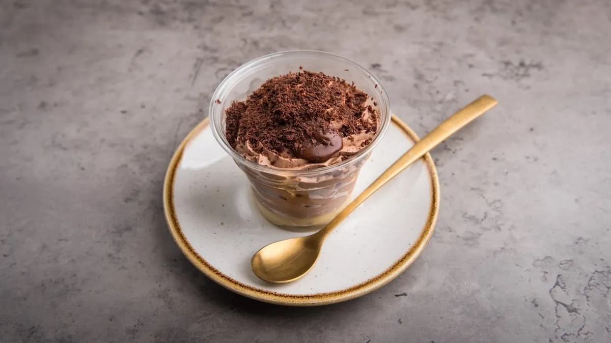 Étcsokoládé mousse