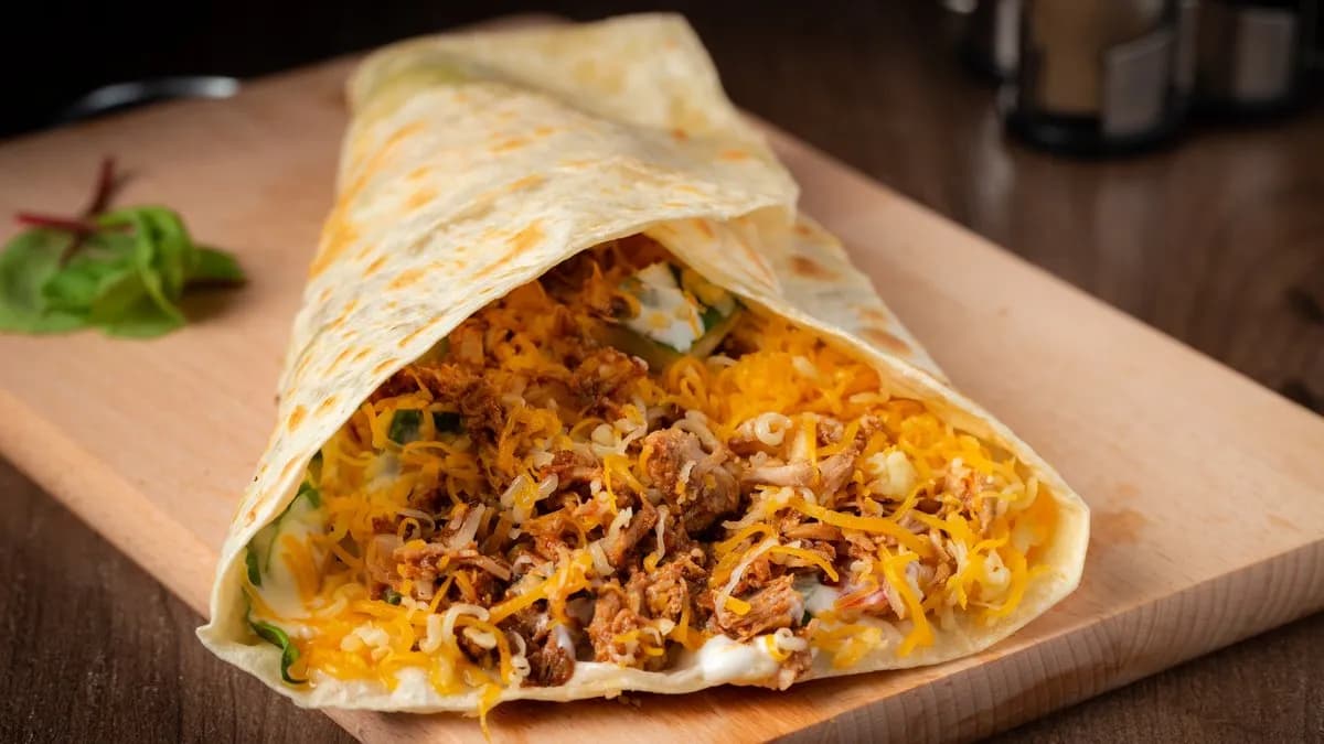 Pulled Pork tortilla