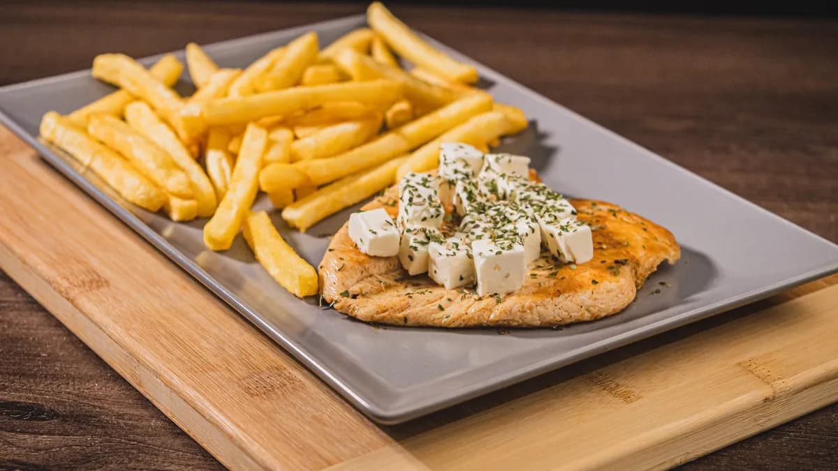 Görög csirkemell körettel