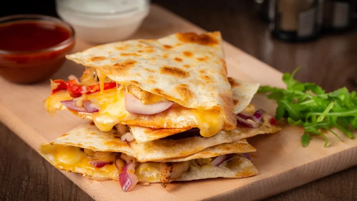 Csirkés quesadilla