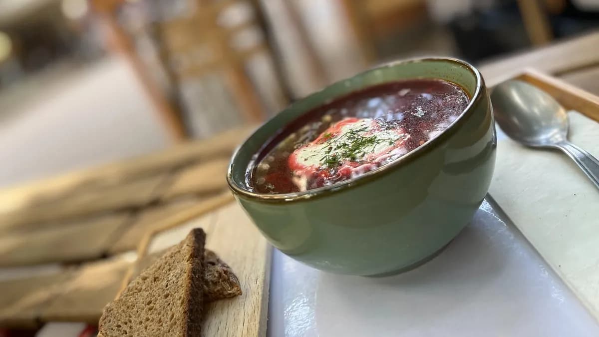 Az eredeti céklás Borscs leves