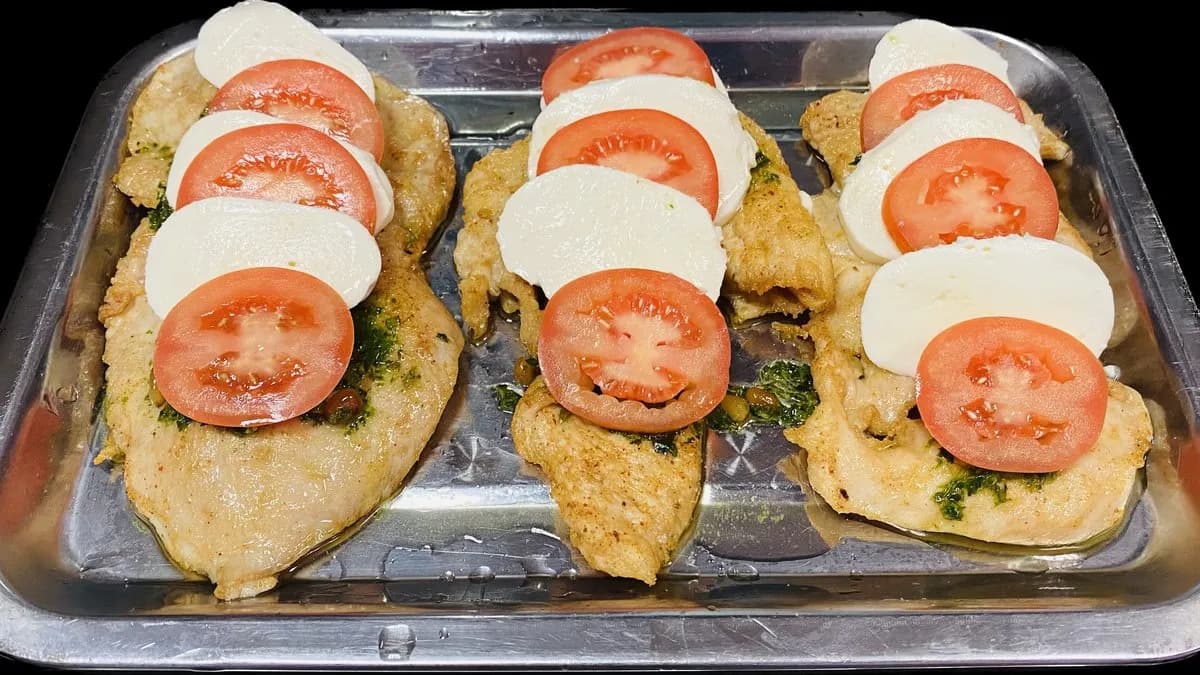 Sokmagvas csirkemell körettel