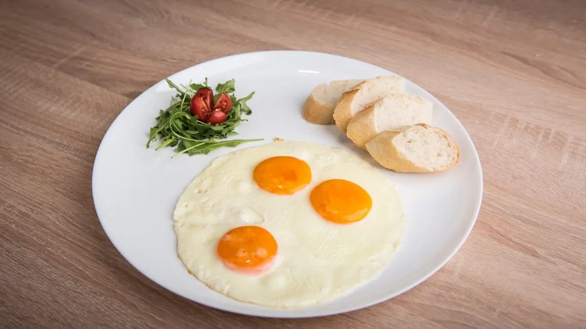 Tükörtojás 3 tojásból