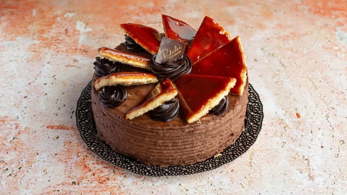 Dobos torta klasszik 8 szeletes