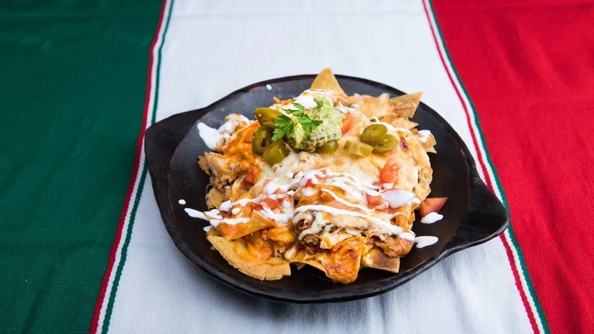 Csirkés nachos