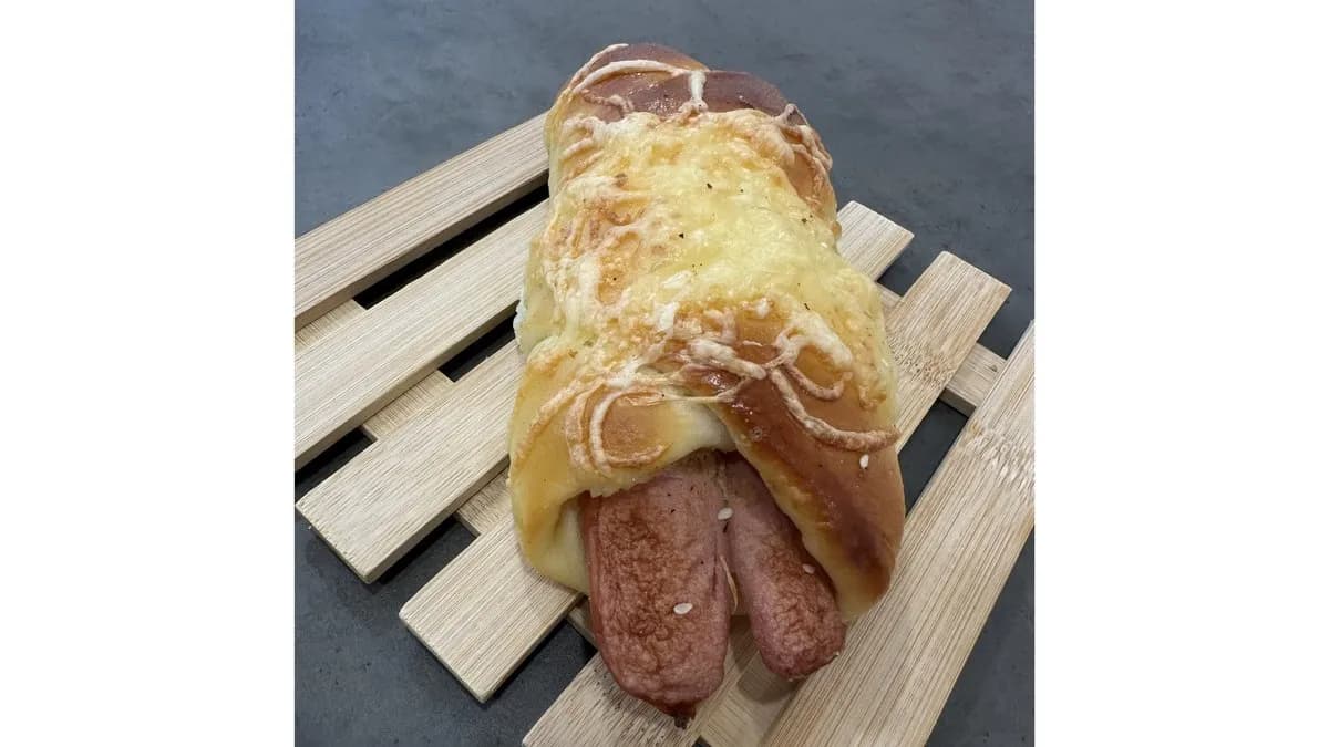 Virslis-mustáros papucs