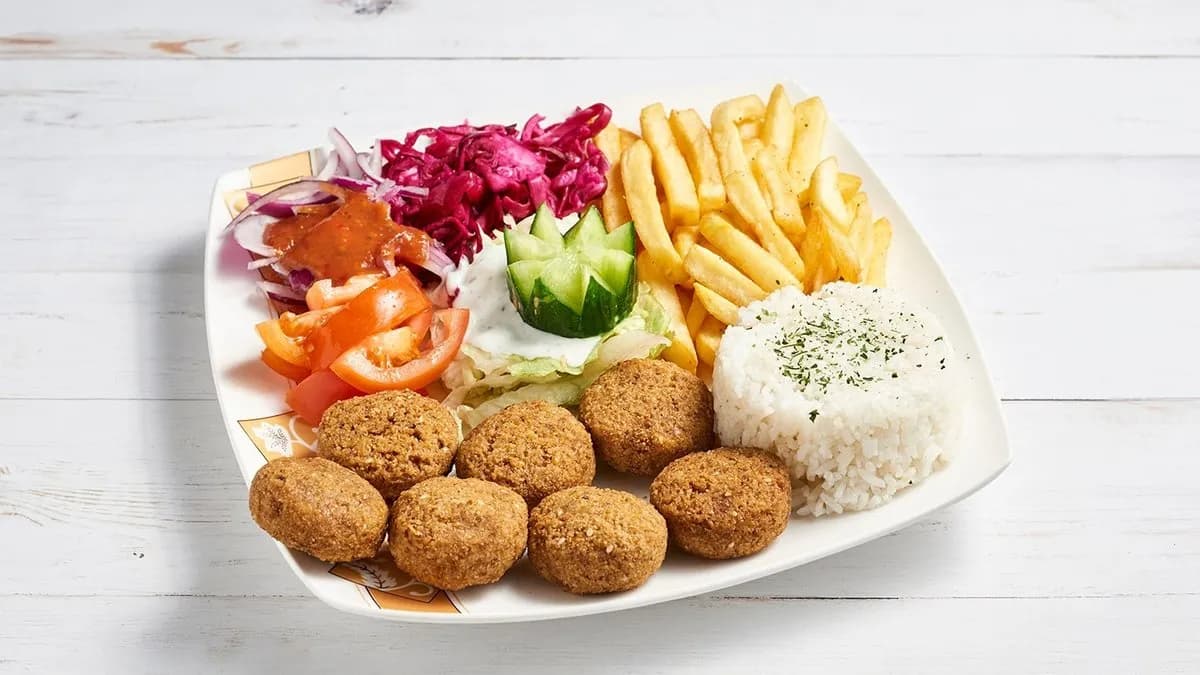 Kis falafel tál