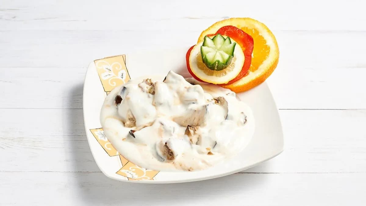 Joghurtos padlizsán (kis adag)