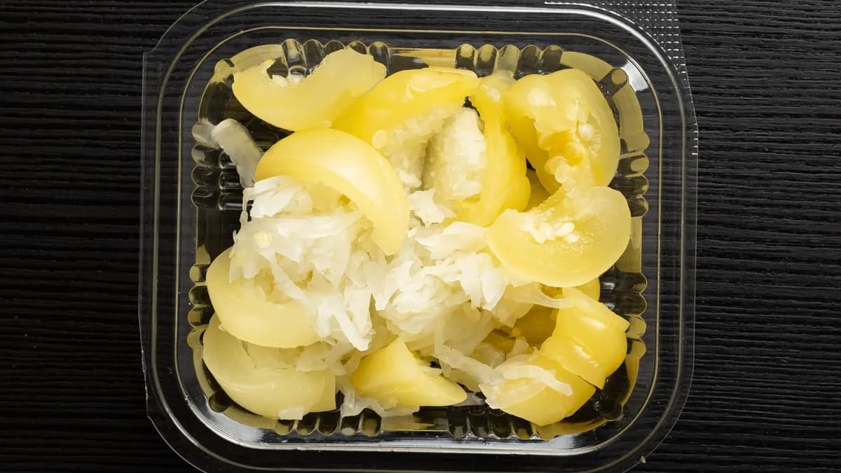 Káposztával töltött almapaprika (1 adag)