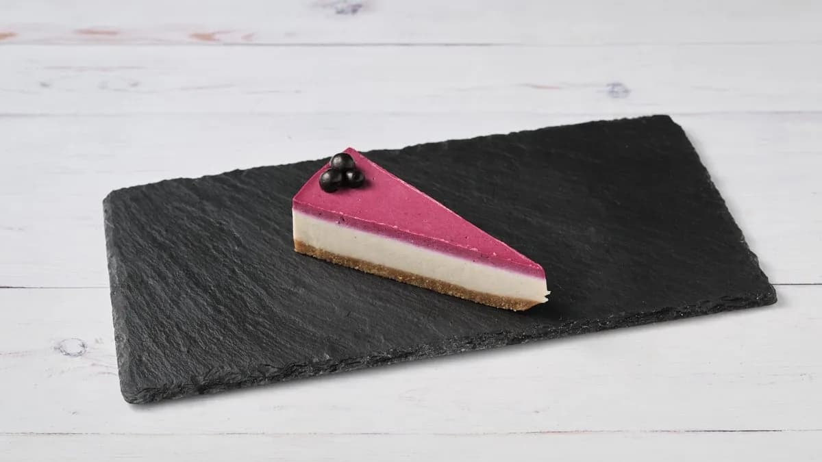 Vegán erdei gyümölcsös sajttorta