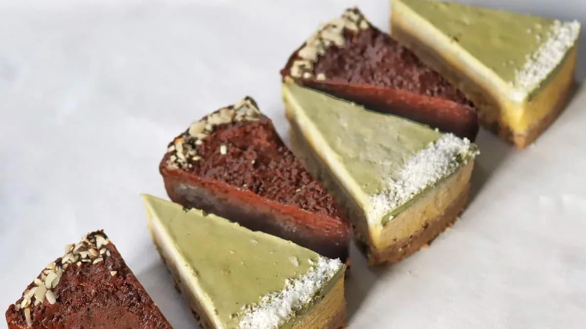 Fahéjas szilva és Matchás mangó 6 tortaszeletes GorillaBox