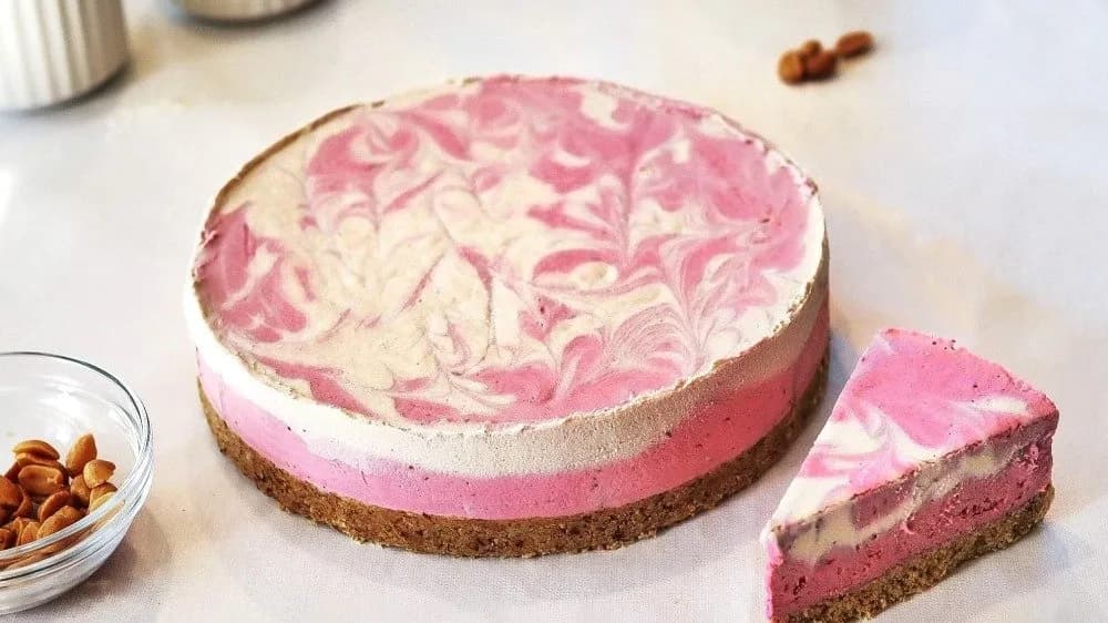 Málnás egész torta