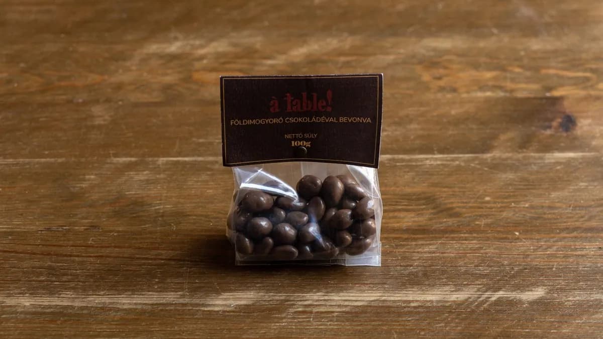 Földimogyoró csokoládéval