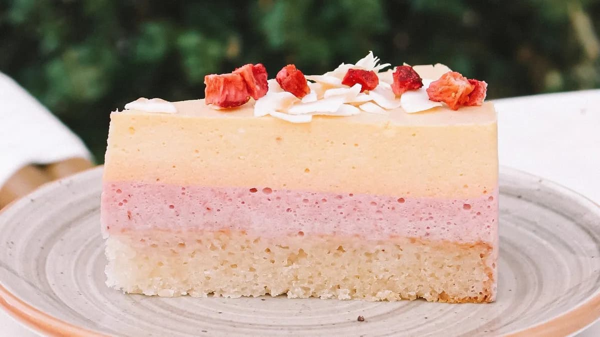 Epres-passiógyümölcsös torta