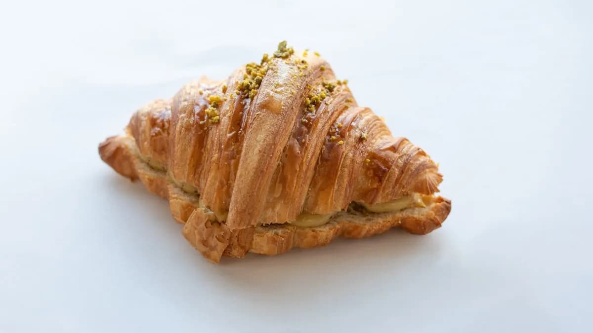 Pisztáciás croissant