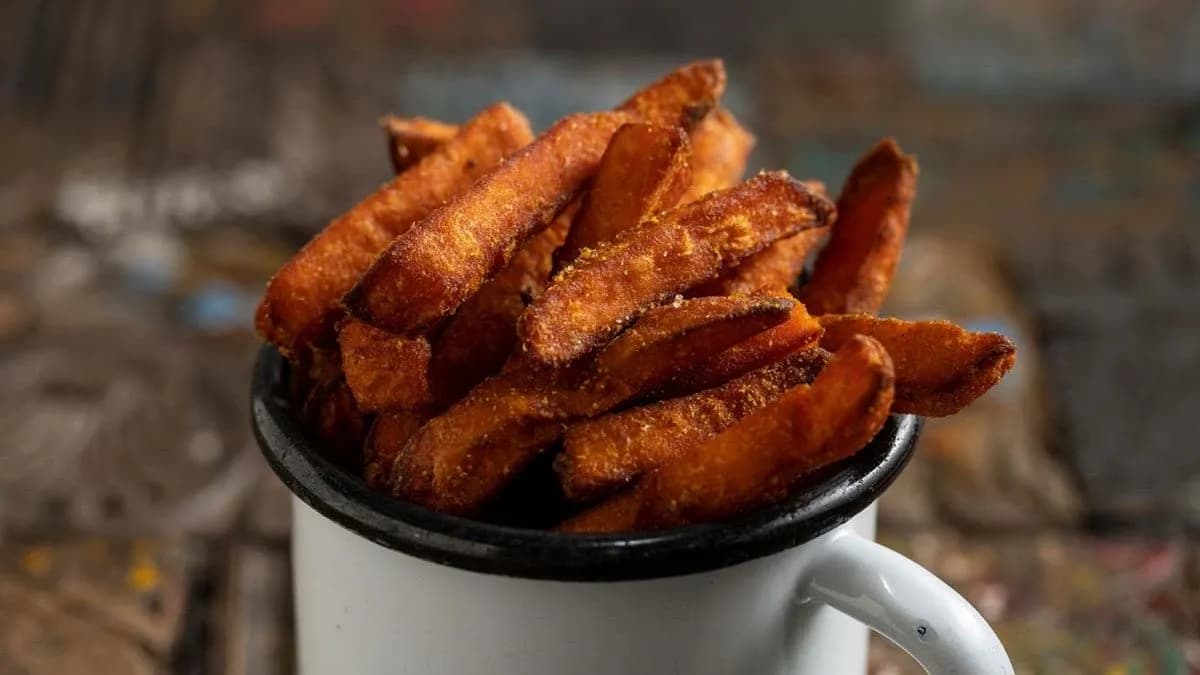 Fűszeres sült édesburgonya