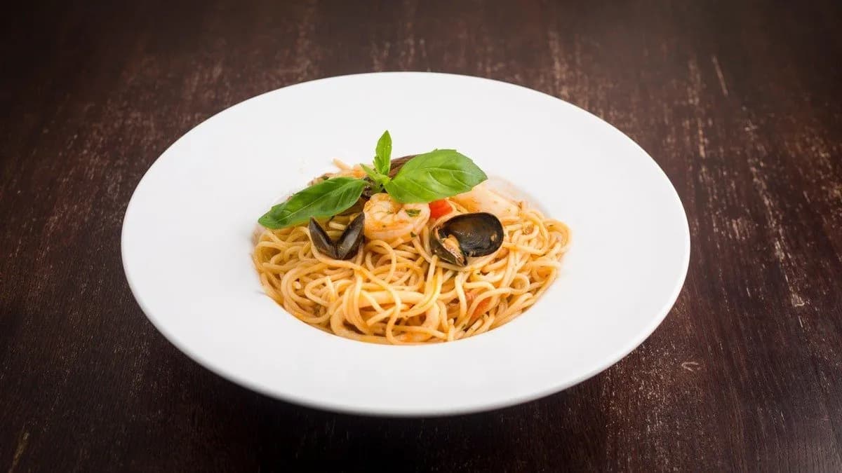 Tengergyümölcse spagetti