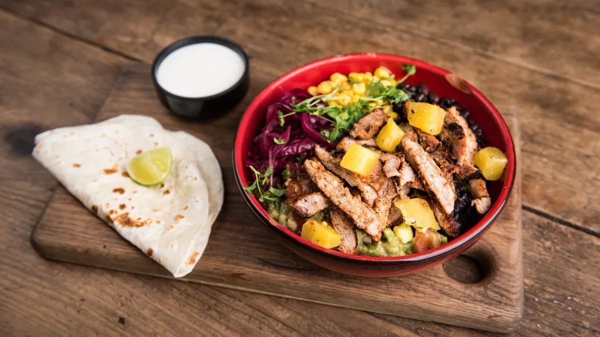 Burrito bowl Al Pastor