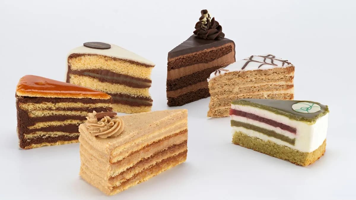 Szamos torta válogatás 6 szeletes