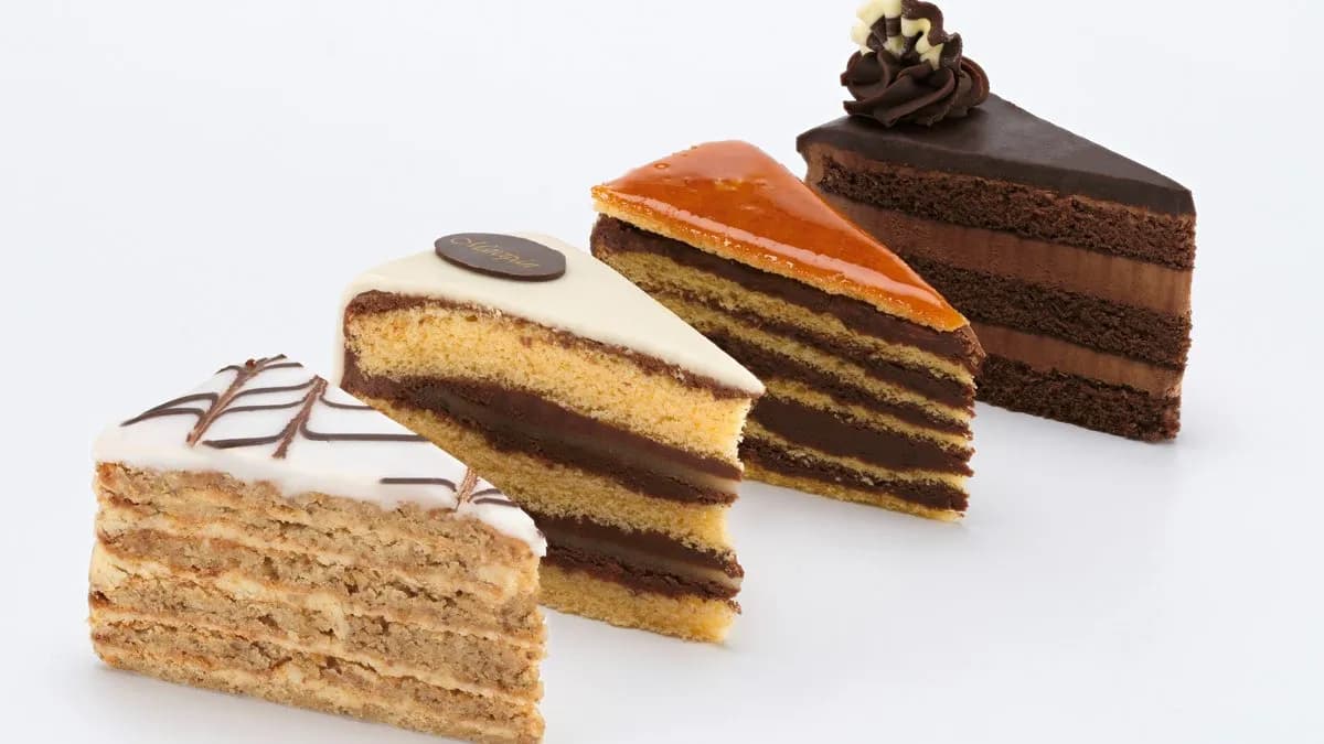 Szamos torta válogatás 4 szeletes