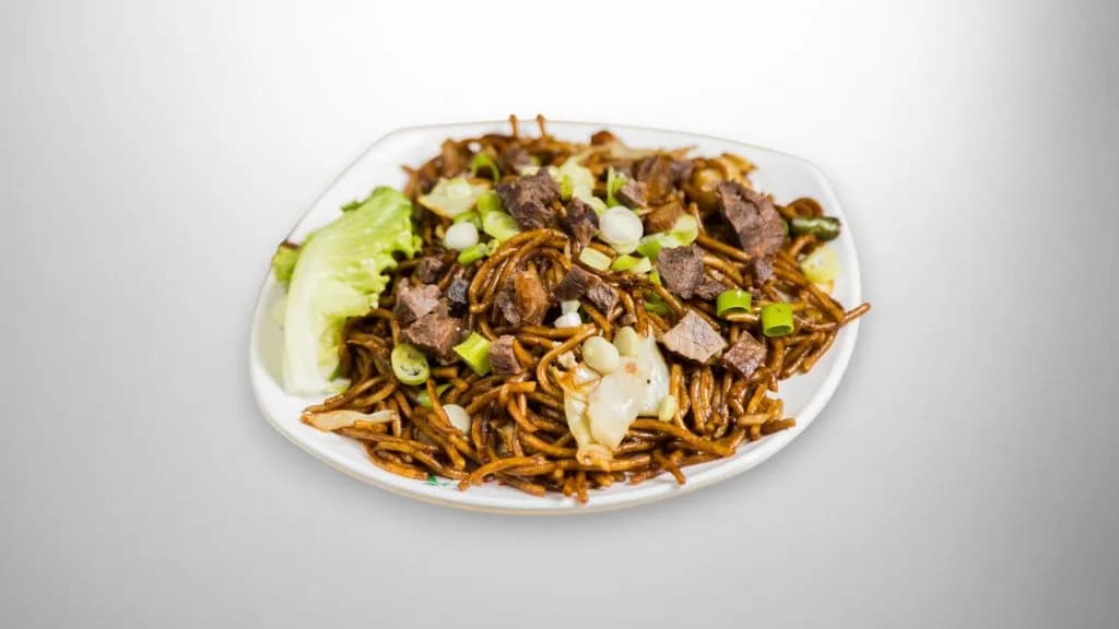 Sült udon marhahússal