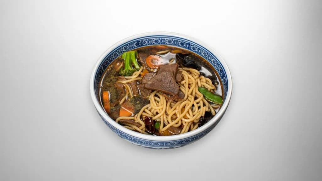 Marhahúsos ramen leves