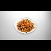 Sült rizs csirkehússal