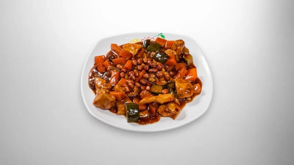 Mogyorós csirke ( gongbao csirke )