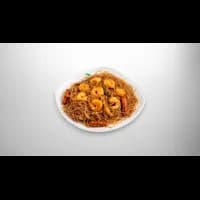 Sült rizstészta rákhússal