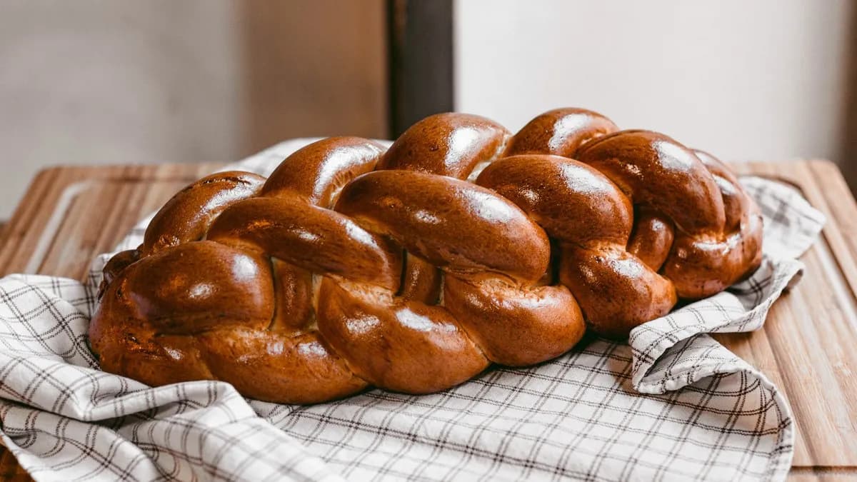 Húsvéti fonott kalács