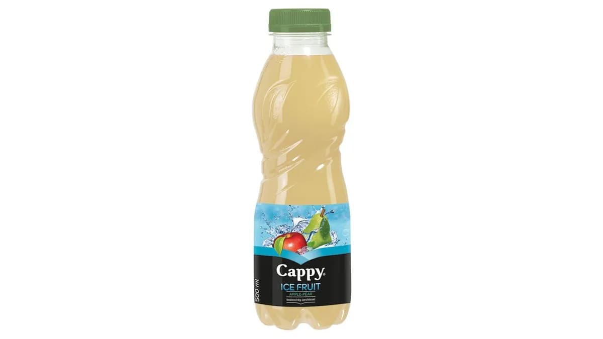 Cappy Ice Fruit Alma-Körte szénsavmentes vegyesgyümölcs ital bozdavirág ízesítéssel 500 ml