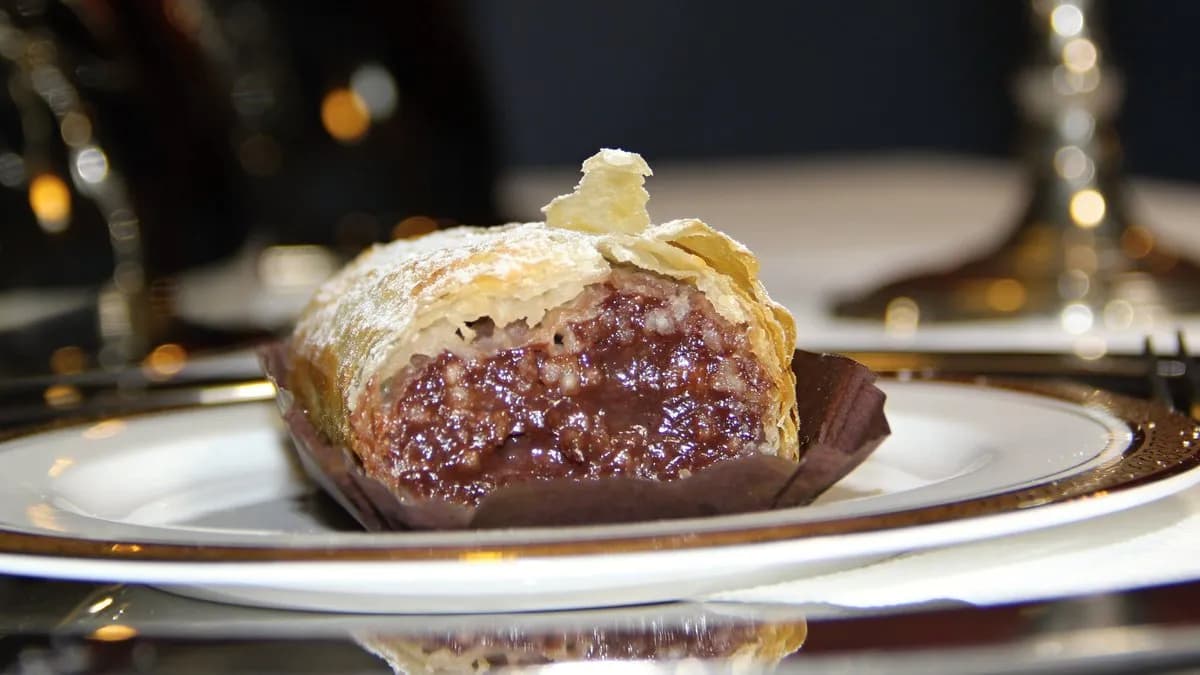 Túrós-csokis rétes