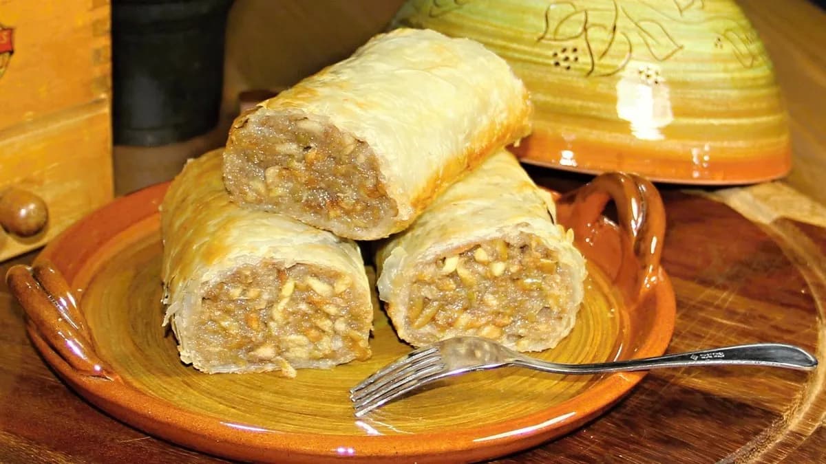 Cukormentes almás rétes