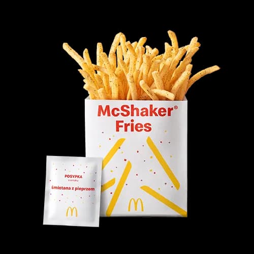 McShaker® Fries z posypką o smaku śmietany z pieprzem