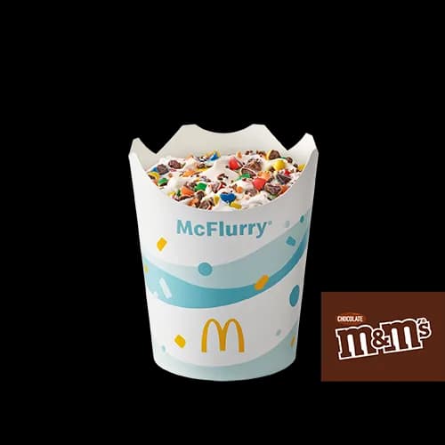McFlurry® o smaku waniliowym M&M's®