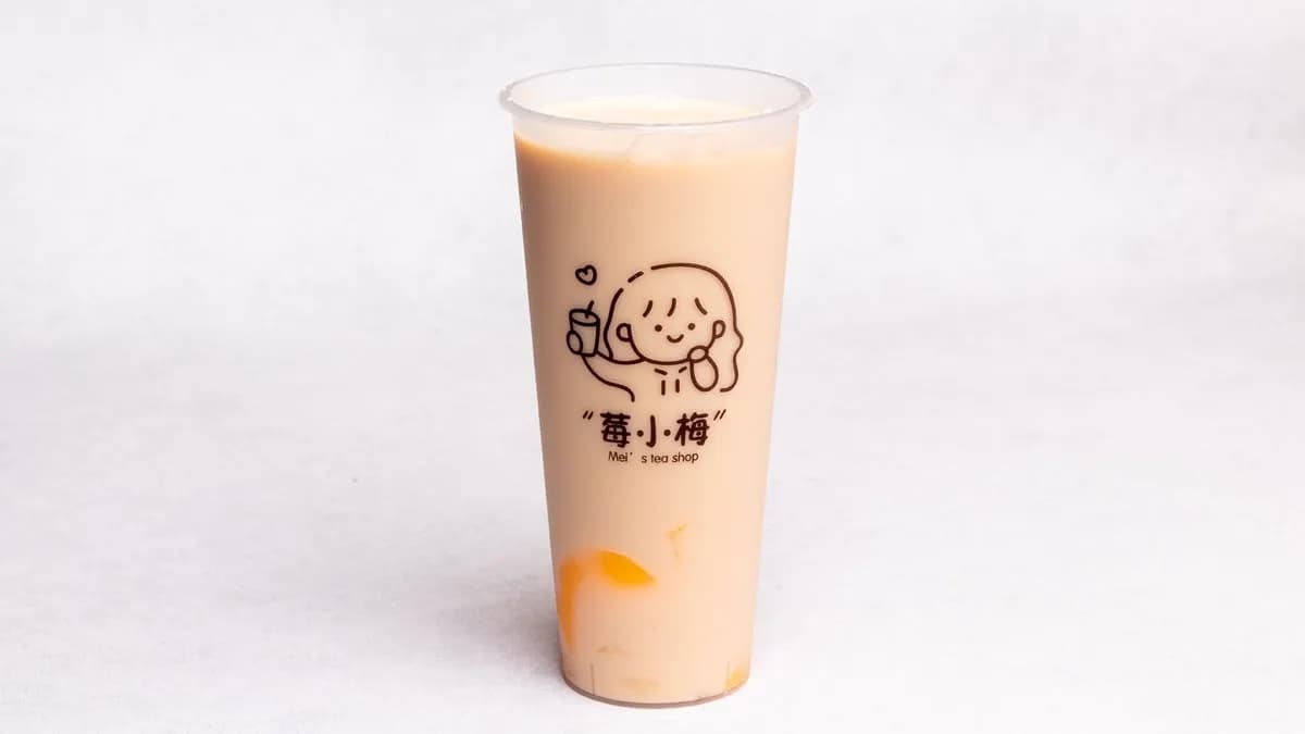Pudding milk tea