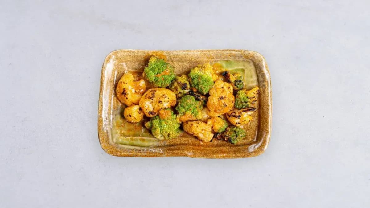 Grillowany Kalafior Romanesco