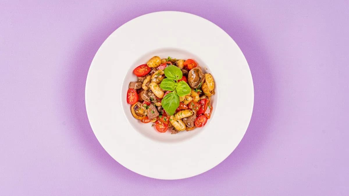 Gnocchi z wołowiną i borowikami