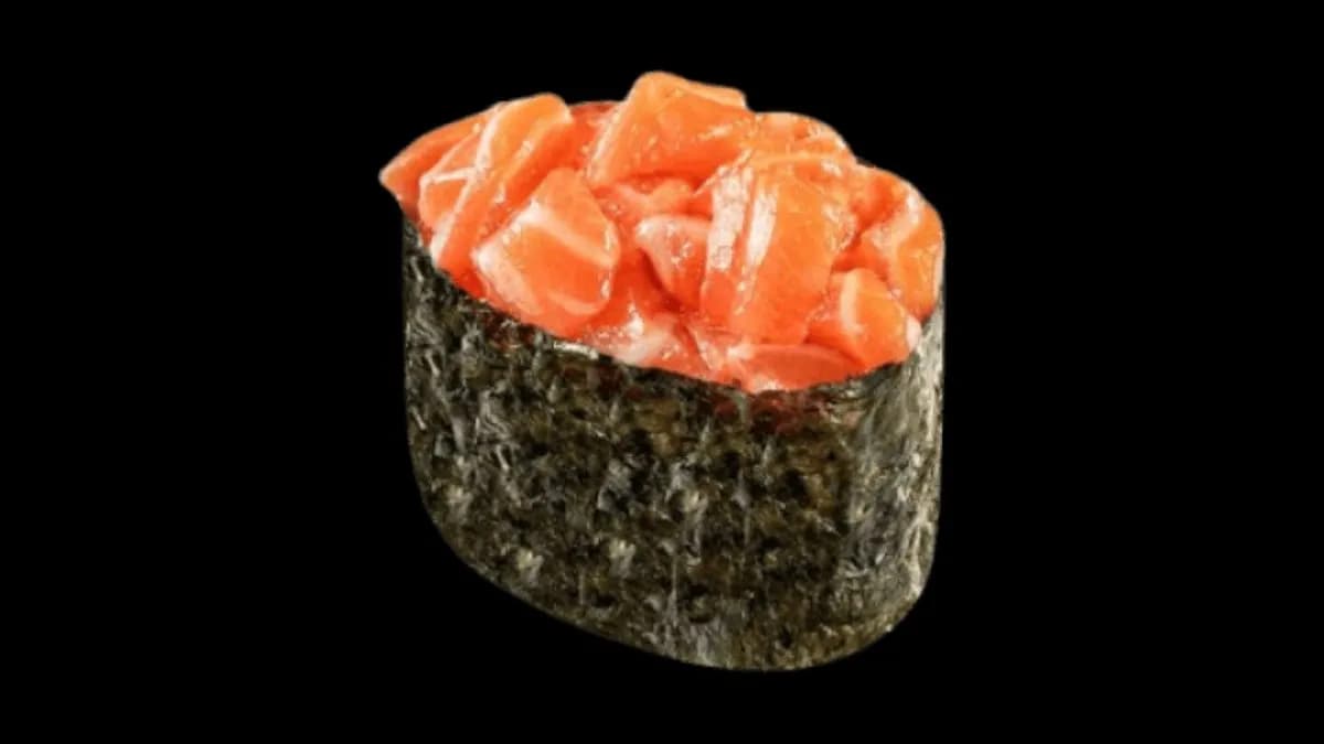 Gunkan z łososiem 🌶️