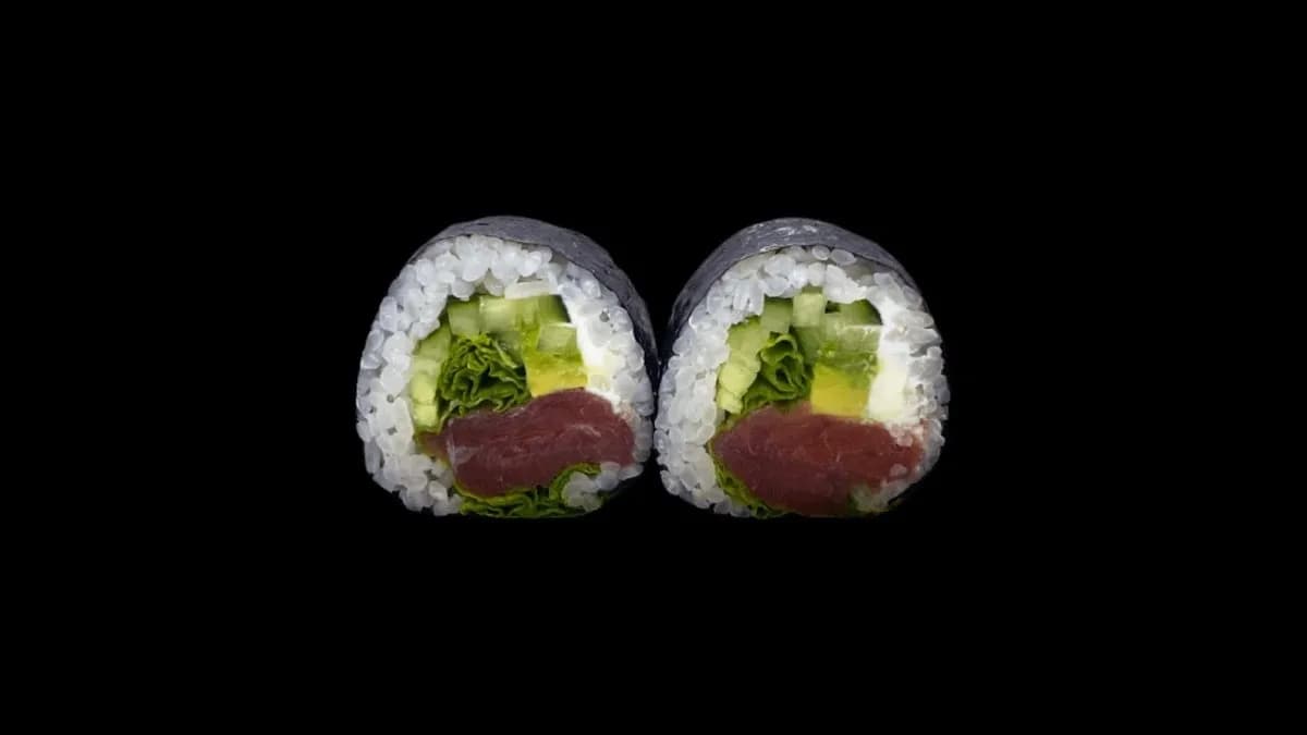 Futomak z łososiem lub tuńczykiem