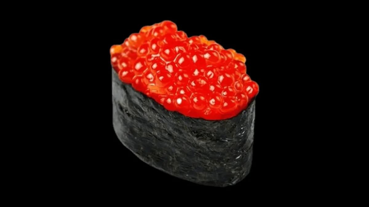 Gunkan z czerwonym kawiorem
